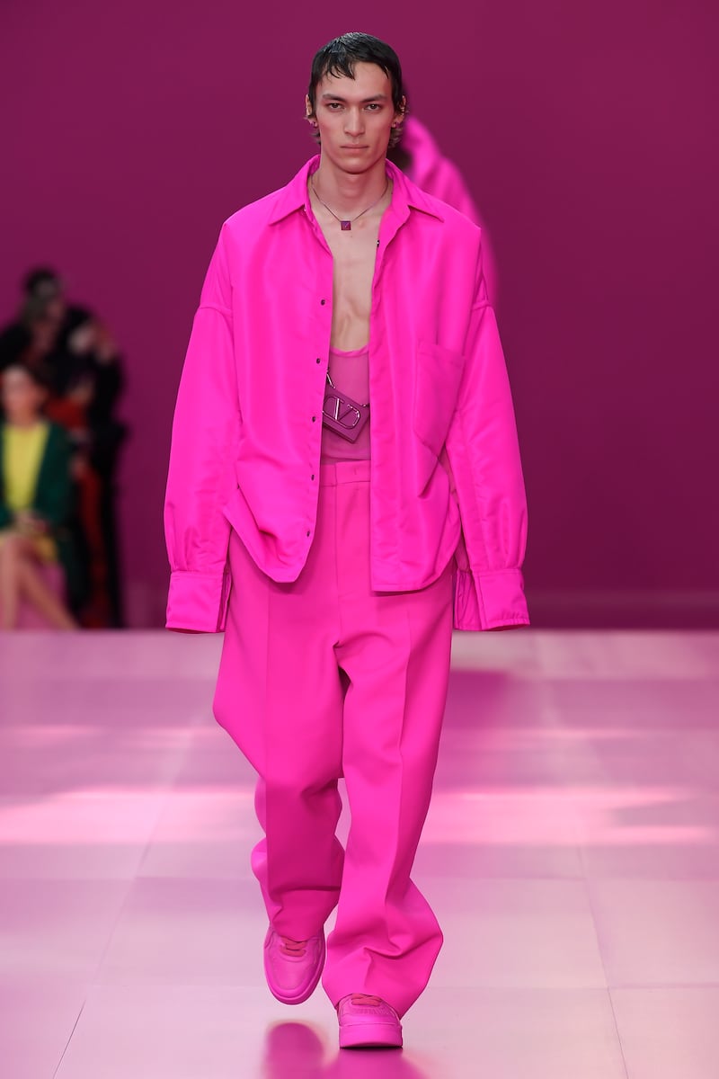 Valentino Autumn/Winter 2022 look 7.